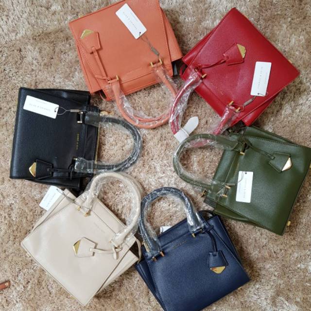 CHARLES AND KEITH MINI CITY BAG (New) / HAND BAG / SHOULDER BAG / TAS WANITA
