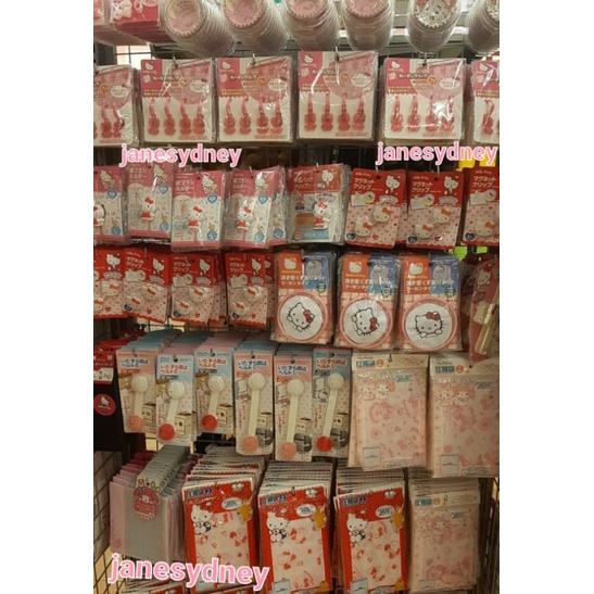 Souvenir Jepang Sanrio Hello Kitty Cinnamoroll Little Twin Star My Melody Laundry Clips Toothbrush H