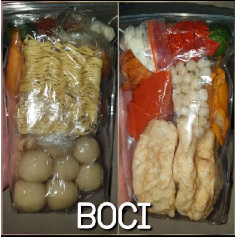

Baso aci, cuanki, seblak
