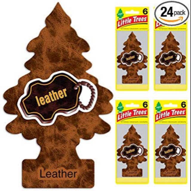 Pewangi mobil little trees leather