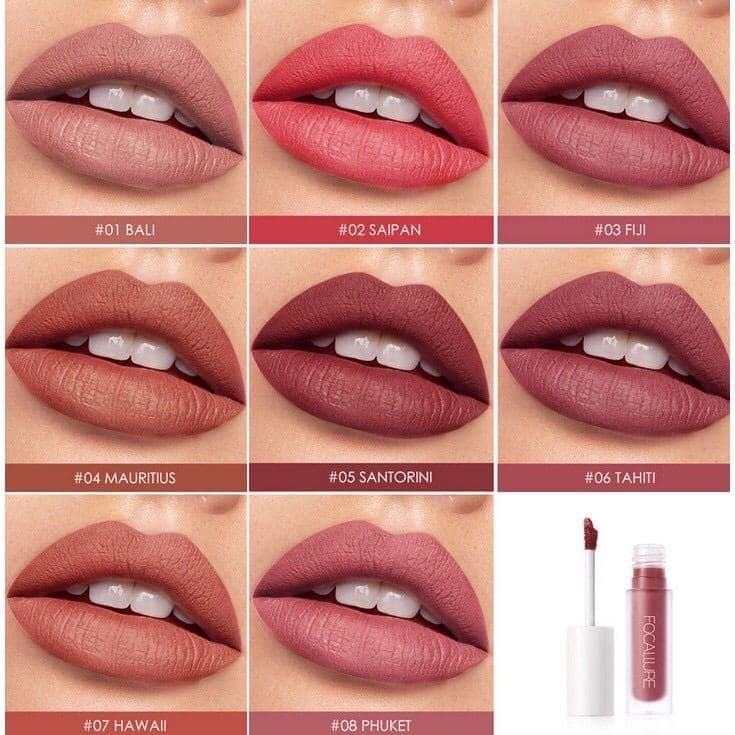 Lovefashion  - COD Focallure Lipcream Matte FA134