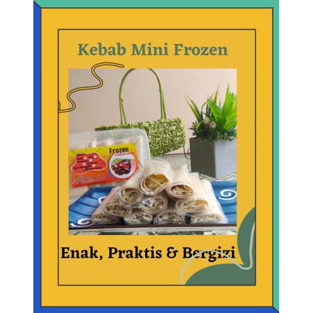 

KEBAB MINI FROZEN | KEBAB ISI KEJU | KEBAB ISI MOZARELA | KEBAB ORIGINAL | ENAK NIKMAT BERGIZI