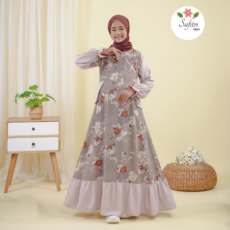 GAMIS REMAJA / GAMIS ANAK KELAS 5-6 SD/GAMIS BY ORI SAFITRI