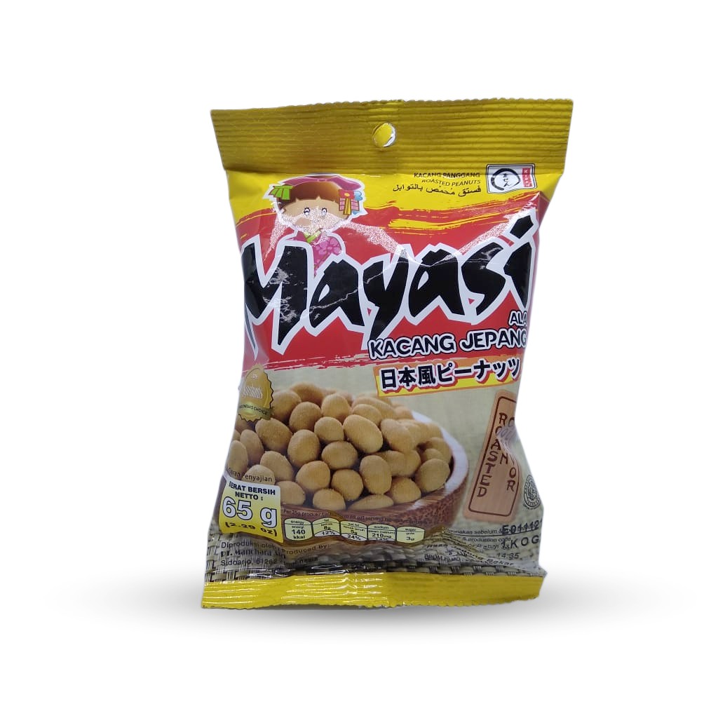 

Mayasi Kacang Jepang Rasa Jagung Bakar [65gr]