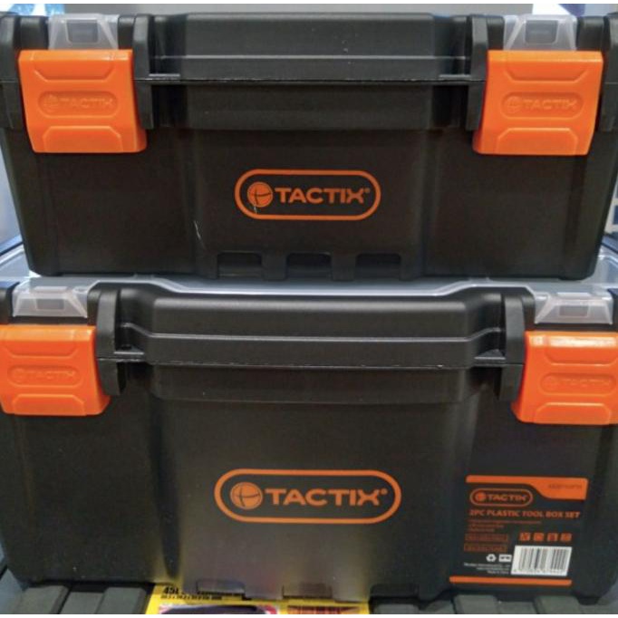 }}}}}}] Tactix Set Kotak Perkakas Multifungsi 2 pcs/ tool box tactix