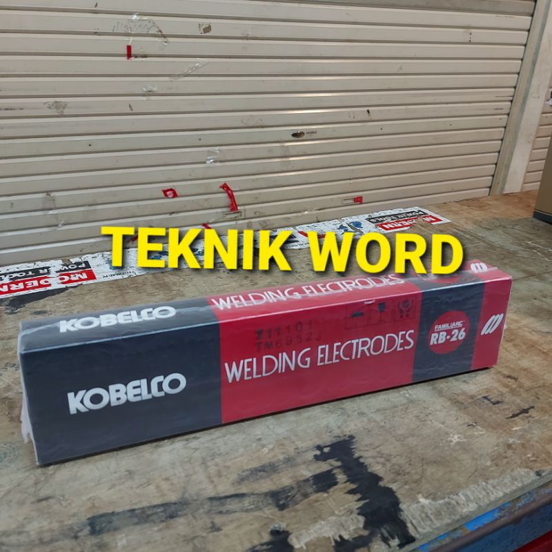 KAWAT LAS KOBE RB26 2.6MM KAWAT LAS BESI 2.6MM KAWAT LAS BESI