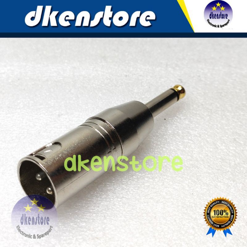 Jek konverter canon xlr male to akai mono konektor converter sambung STX JMAM