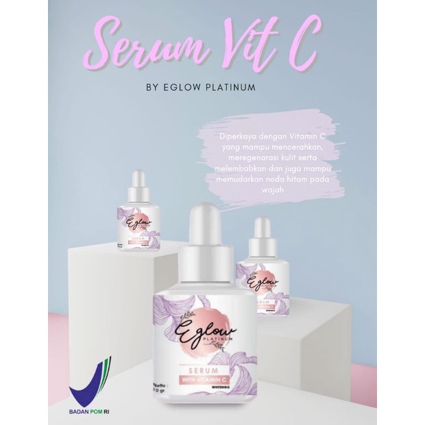 SERUM EE GLOW PLATINUM ( SERUM SALMON)