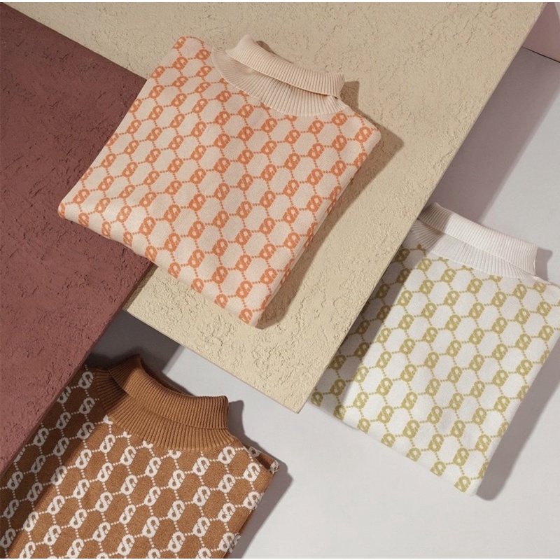 Signature Comfy Sweater Benang Jarum - READY STOCK