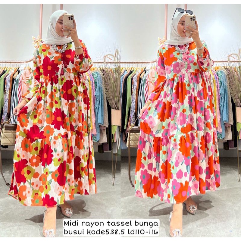 Gamis Rayon Terbaru / Gamis Rubiah Terbaru / Gamis Crinkle Terbaru / Gamis Jumbo Terbaru / Midi Dres