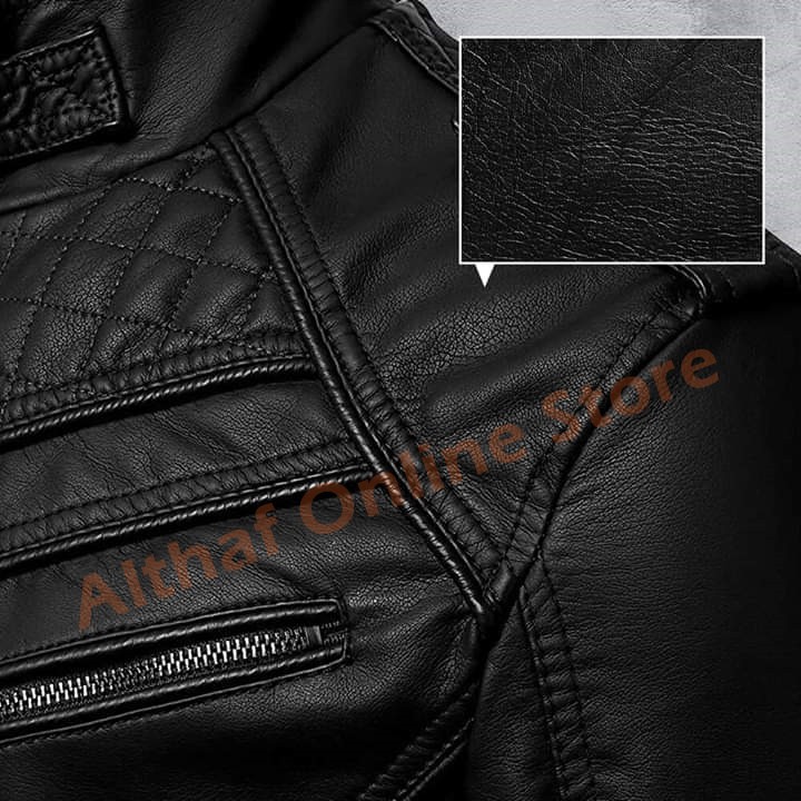 Jaket Kulit Asli Pria Elegant Brownie ARL 033 Silverstone RFLA Ariel Noah 90