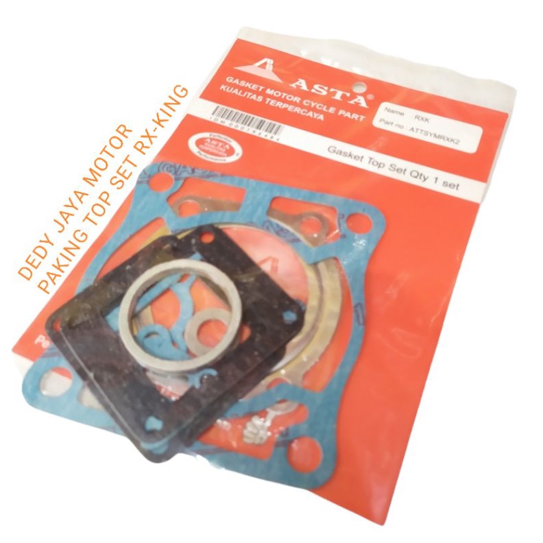 GASKET PAKING TOP SET RX-KING ALUMINIUM MEREK ASTA KUALITAS TERPERCAYA