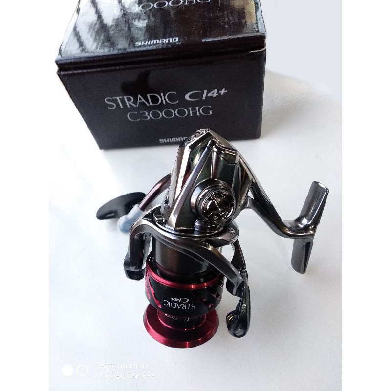 reel shimano stradic c14+ c3000hg