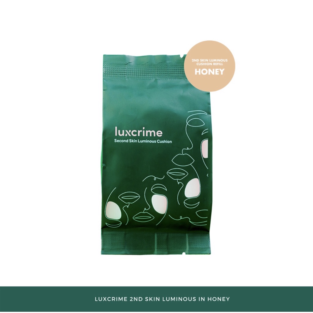 Luxcrime Second Skin Luminious Cushion Refill Honey