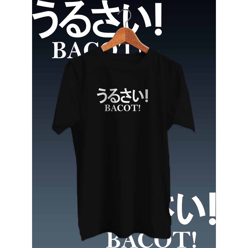 KAOS DISTRO tumbller &quot;BACOT JEPANG&quot; kaos T-SHIRT PRIA/WANITA