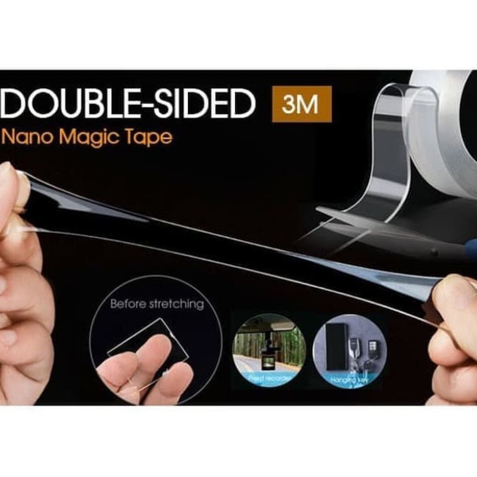 

Kusus Hari Ini Double Tape Nano Gel Bening Tahan Air 3M X 30Mm Super Kuat Bisa Cuci Bergaransi