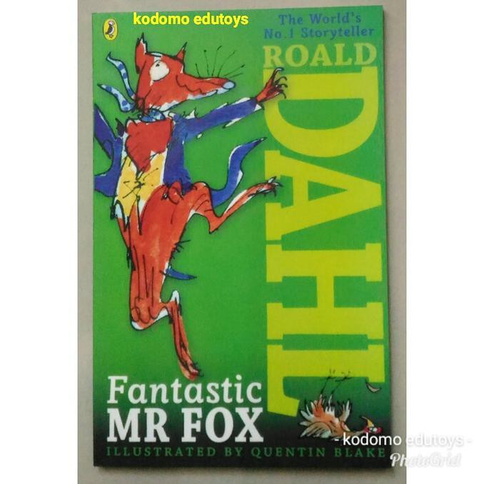Fantastic Mr Fox By Roald Dahl,Buku Import, Novel Import