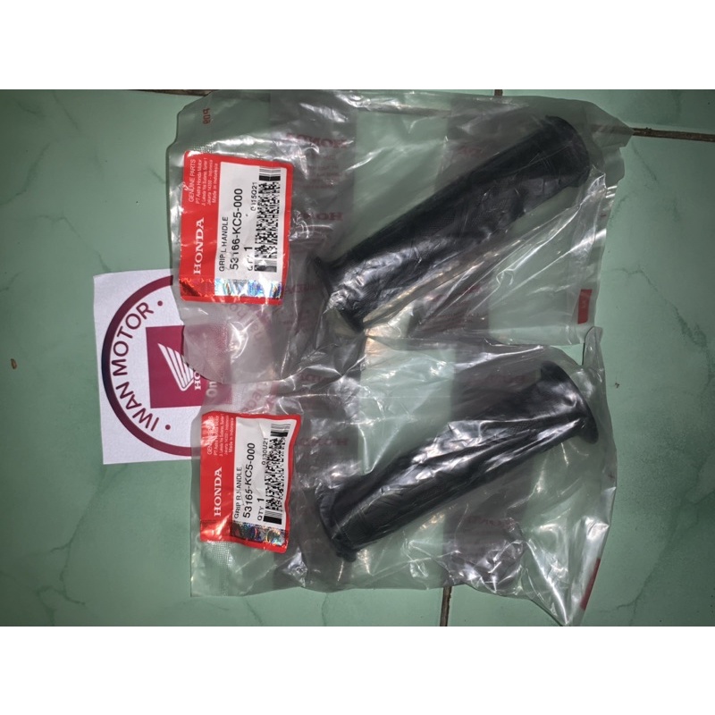 HANDGRIP SET KIRI KANAN WIN GL PRO 53165-KC5-000 ORIGINAL AHM