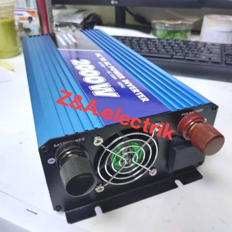 Power Inverter Pure Sin Wave (PSW) 12V  2000Watt MS-INV2000WN DC to AC MITSUYAMA