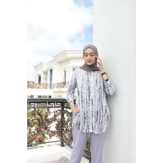 MARA ONE SET - Trend fashion terbaru ootd hijab kekinian pakaian wanita hijabers setelan 2 in 1 sete