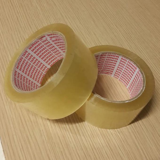 

Lakban Bening 48Mm / Solasi Bening / Isolasi Kal-El99 Diminati Banget