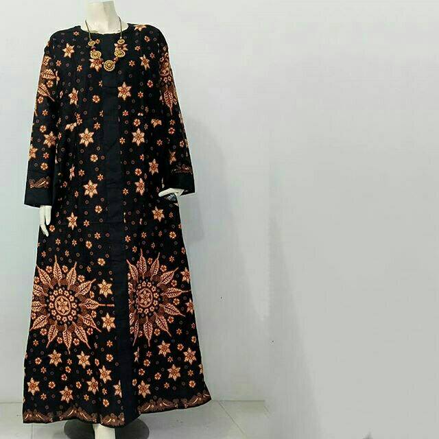 JUBAH WANITA JUMBO.  ARIZZA BATIK WANITA JUMBO. PAKAIAN WANITA BIG SIZE