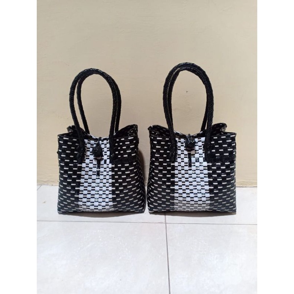 tas anyam plastik/ tas souvenir/ tas hajatan