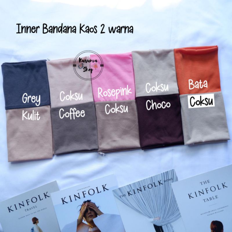 Inner Bandana Kaos 2 Warna Katalog 2