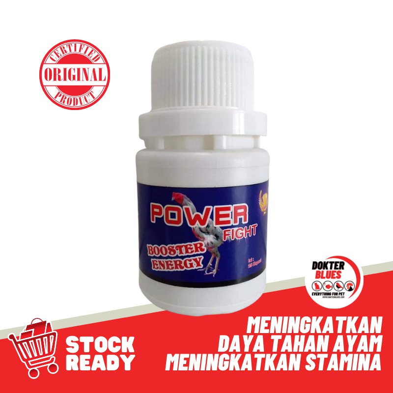 POWER FIGHT Energy Booster Premium Meningkatkan Daya Tahan