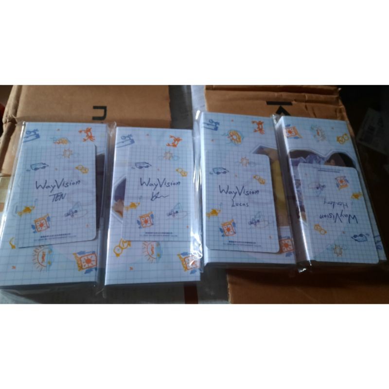 [BOOKED] - FLIPBOOK WAYV WAYVISION + PHOTOCARD SET KUN HENDERY LUCAS TEN