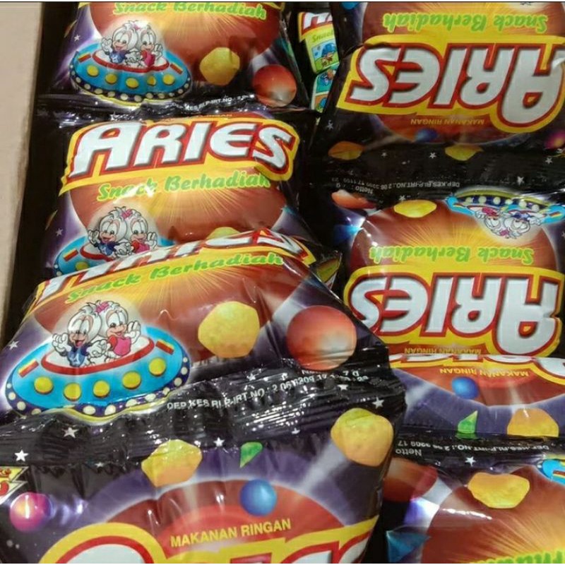 

ARIES Snack Berhadiah 1Renteng isi 10