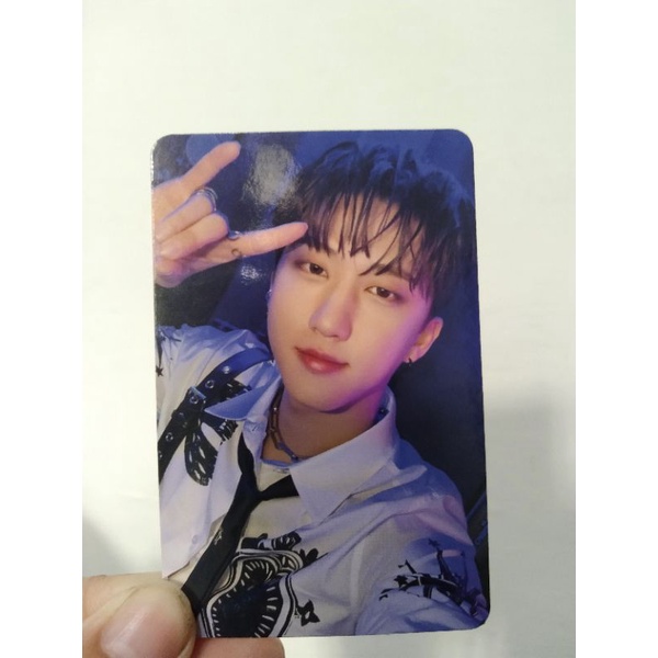 Changbin Photocard Christmas Evel