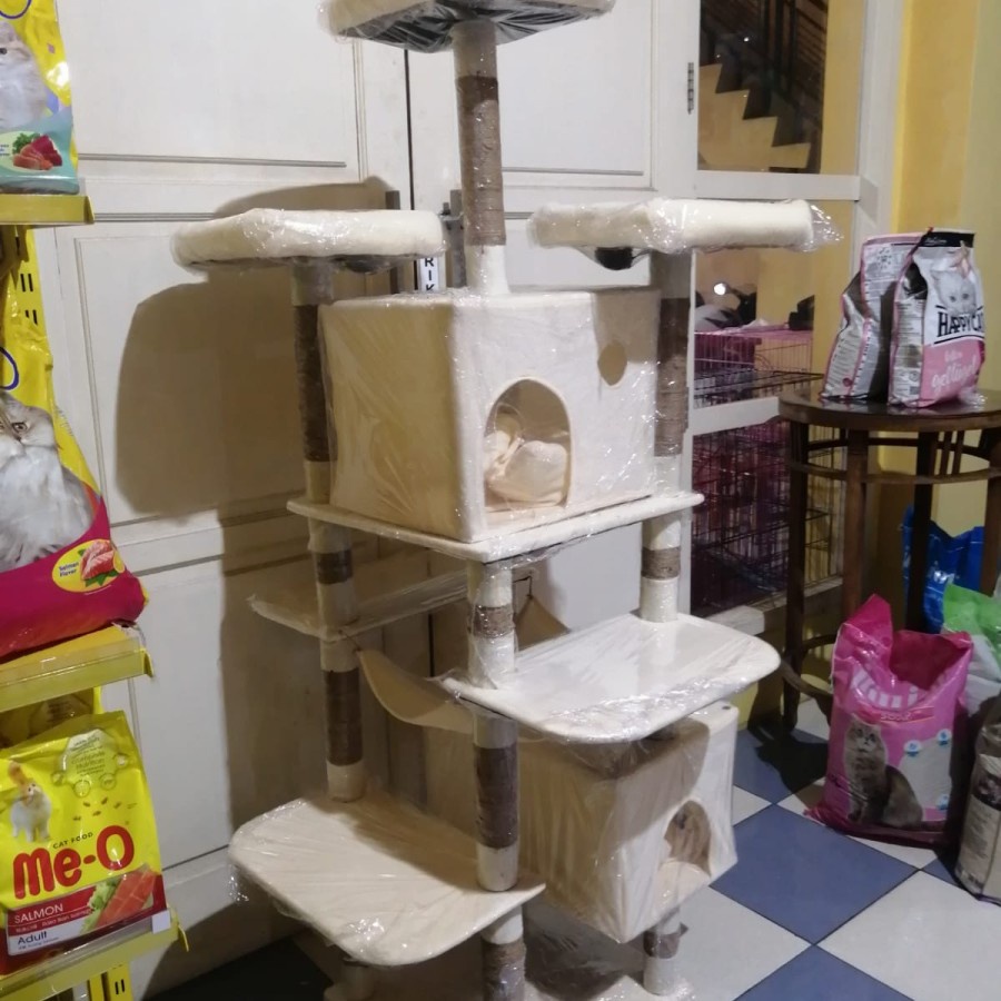 cat tree cat Condo scratcher garukan kucing