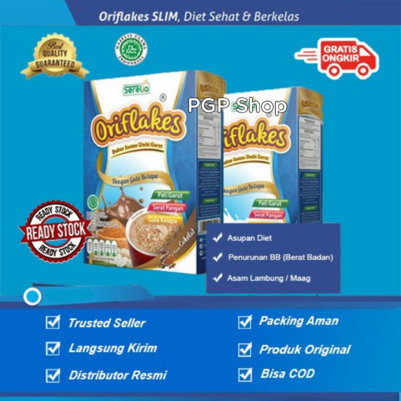 

ORIFLAKES SLIM/DIET (ORDER 2 BOX FREE CASHBACK BERLAKU KELIPATAN)
