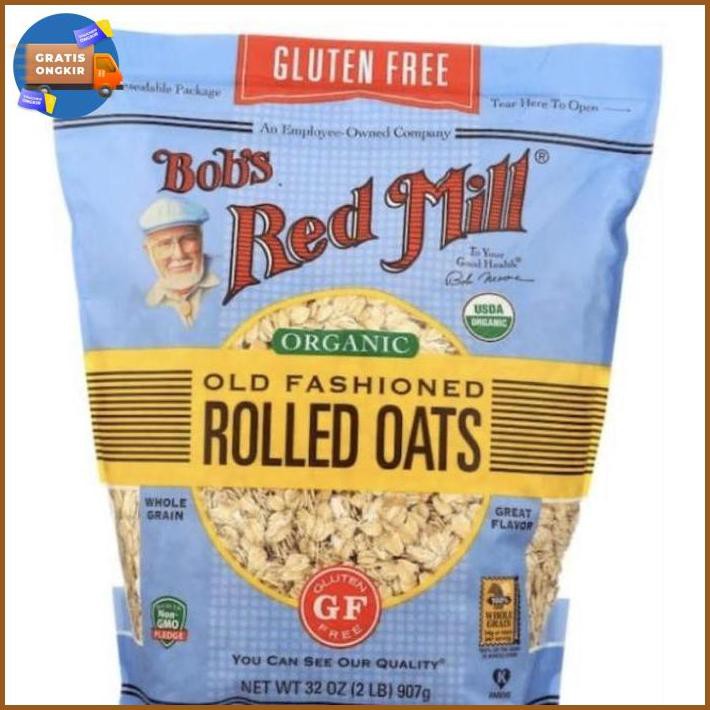 

✅Baru Bob red mill old fashioned oats 907 gr ⭐⭐⭐⭐⭐