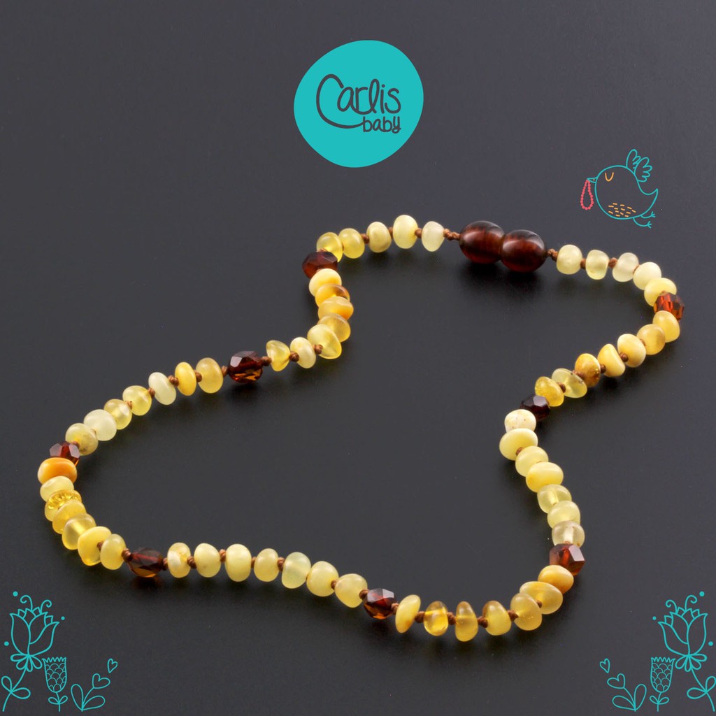 (CE167, CE160) Kalung Amber Tumbuh Gigi Bayi By Carlis Baby