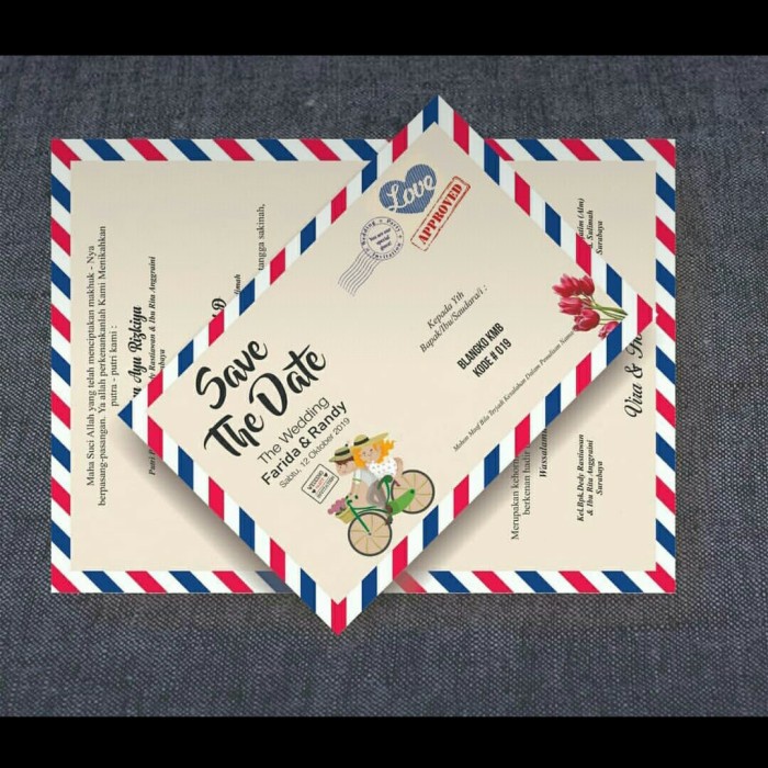 BLANGKO KMB 19 / BLANKO KMB 19 / BLANGKO UNDANGAN PERNIKAHAN RUSTIC