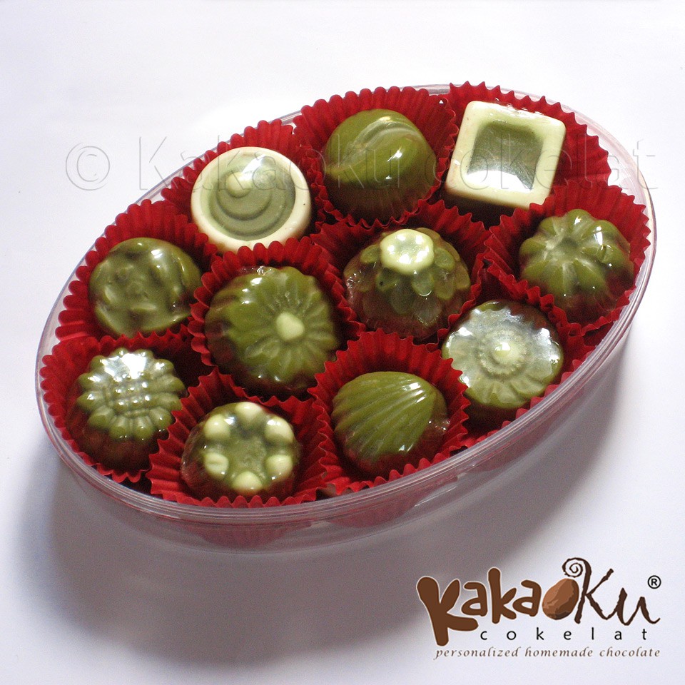 

Cokelat Praline Green Tea
