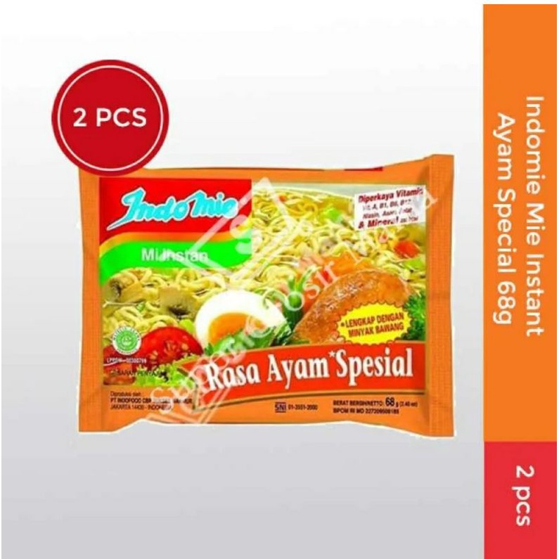 

Termurah 2pcs INDOMIE Ayam Special Hanya 5500