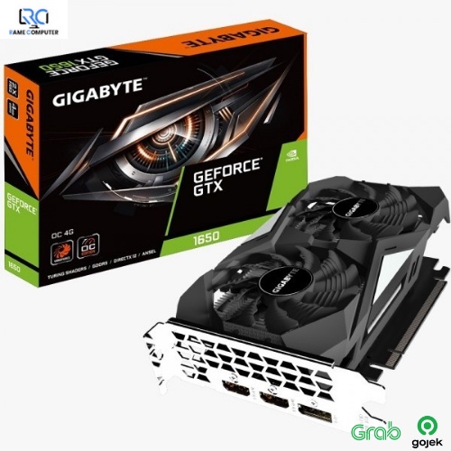 GIGABYTE VGA GV-N1650OC-4GD`1650 OC 4GB 2 FAN