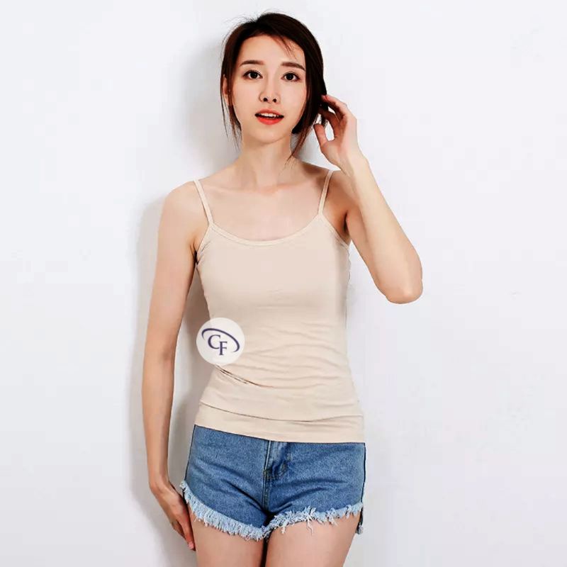 Tank top Wanita / Tanktop Wanita L XL XXL / Tanktop Wanita Bahan Soft-Cream