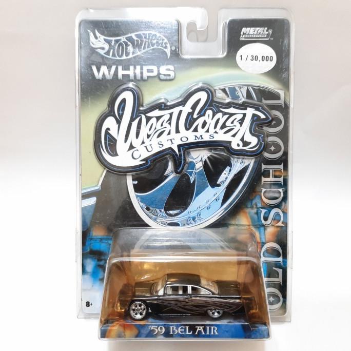 HOT WHEELS 59 BEL AIR WEST COAST CUSTOMS BAN KARET FVBF65125D