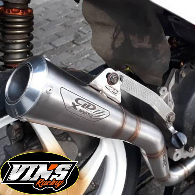 CLD RACING KNALPOT TYPE MONSTER X-SERIES BEAT/FI,MIO/NOUVO,MIO-J/Z/125