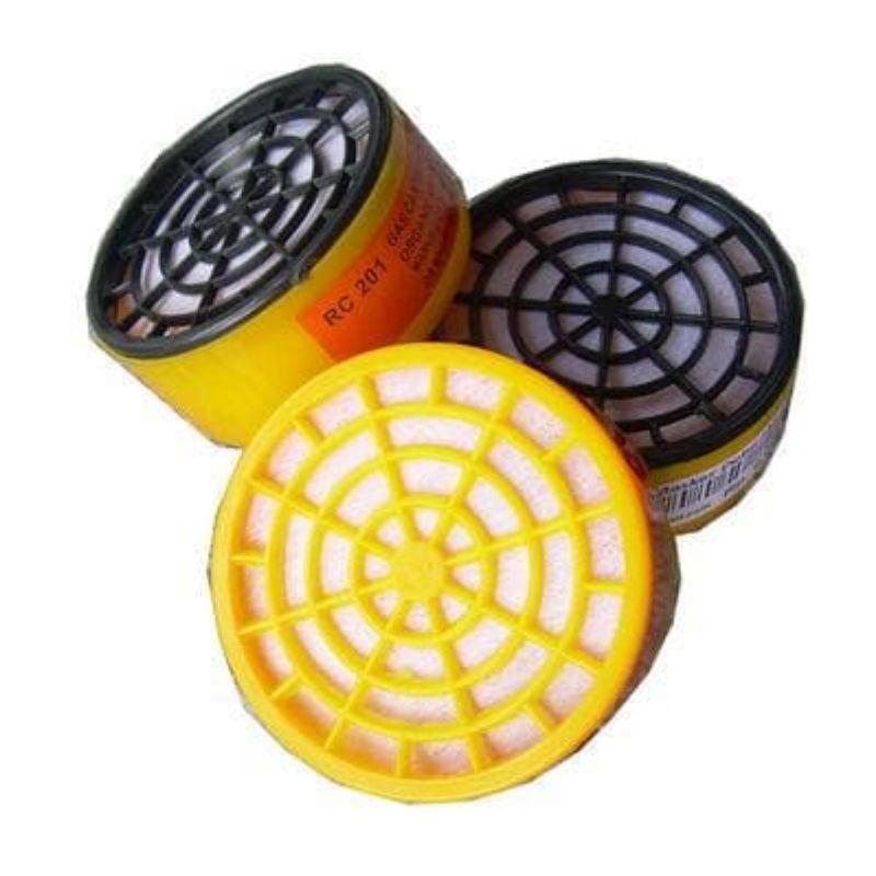 Refill Masker Tabung Arang Carbon Filter Chemical Respirator Refill Filter Saring Masker