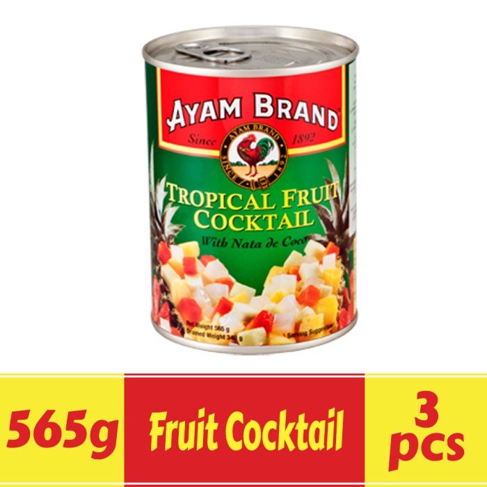 

f0fbfe00 Paket Isi 3 Pcs Cocktail Kaleng Ayam Brand 565Gr Ds1Gk