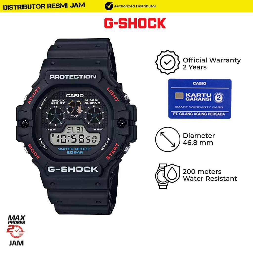 GShock DW-5900-1DR DW-5900 DW5900 Garansi Resmi 2 Tahun