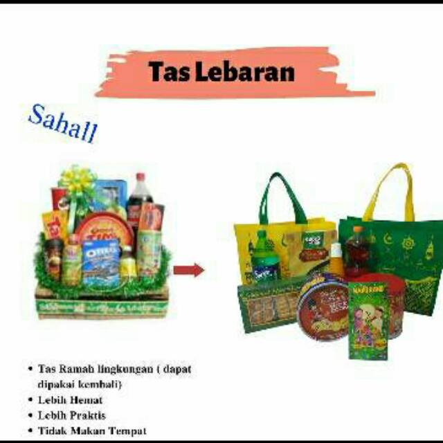 

Tas idul fitri /goodiebag spunfbond 38x45x10