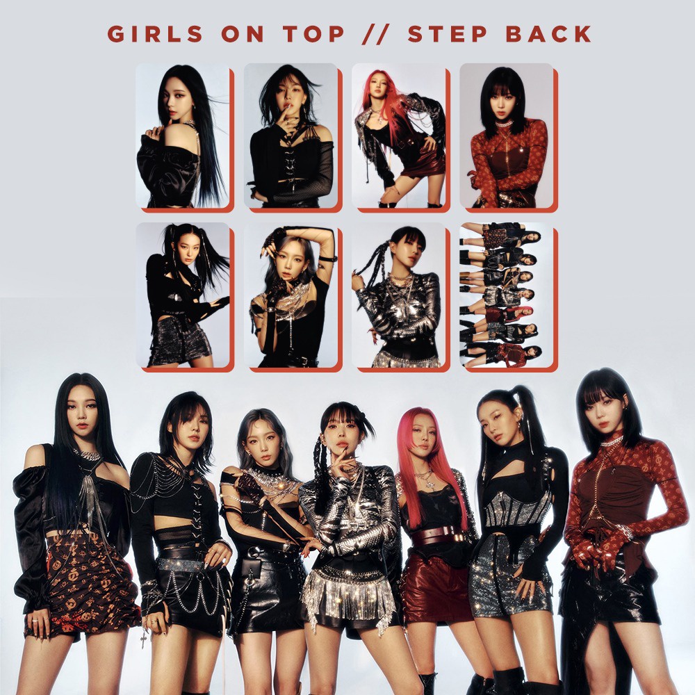 (READY) GOT Girls On Top - Step Back Unofficial Photocard PC Set