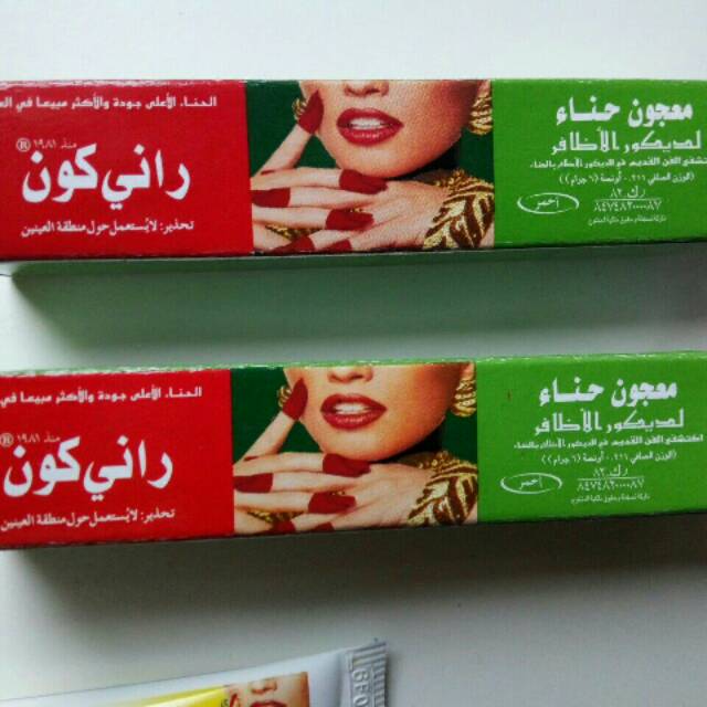 Rani kone kutek arab warna Merah