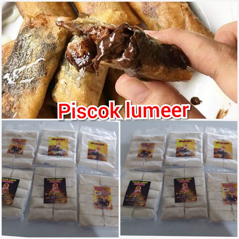 

Pisang Coklat lumer per pack isi 10 pcs varian rasa silahkan chat pisang premium